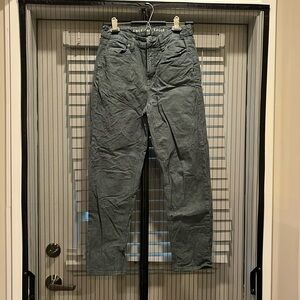 American Eagle Stretch Green Corduroy Pant